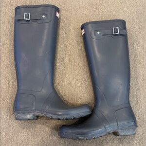 Hunter Classic Black Waterproof Boots